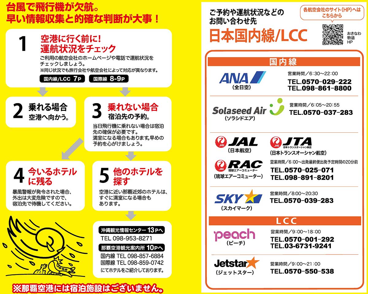 飛行機が欠航した場合の対応手順と国内線連絡先一覧